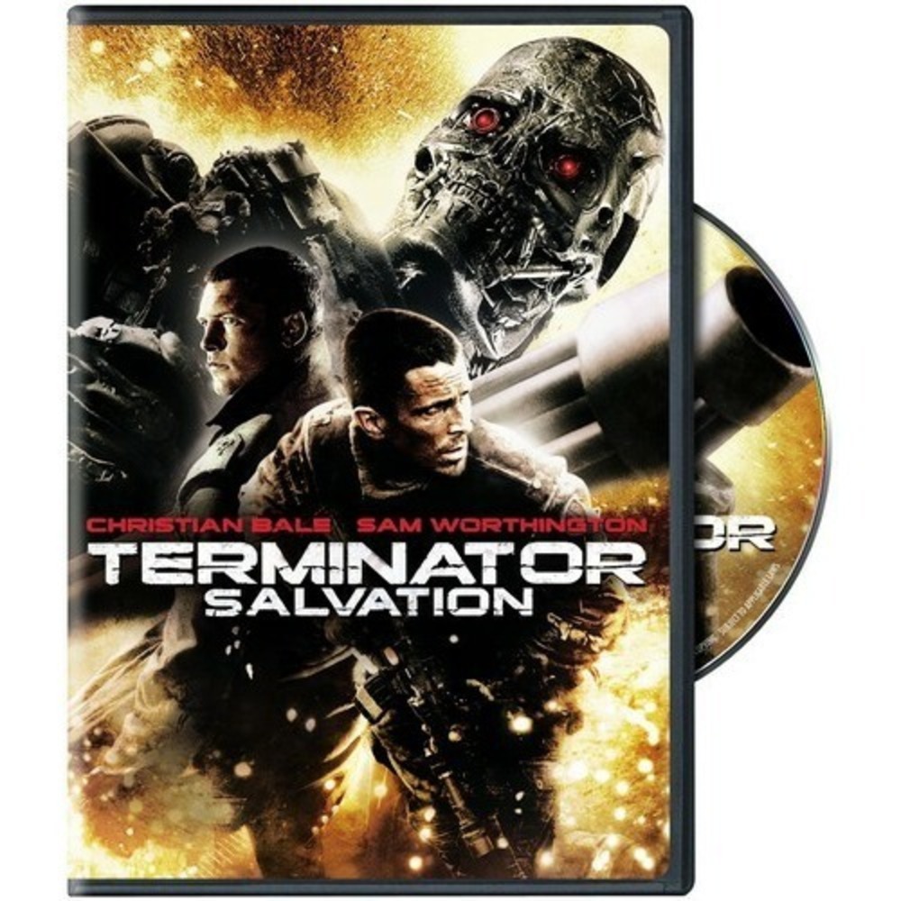 Terminator Salvation (DVD, 2009) Widescreen Christian Bale Sam Worthington NEW